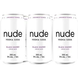 NUDE VODKA/SODA B/CHERRY 6C