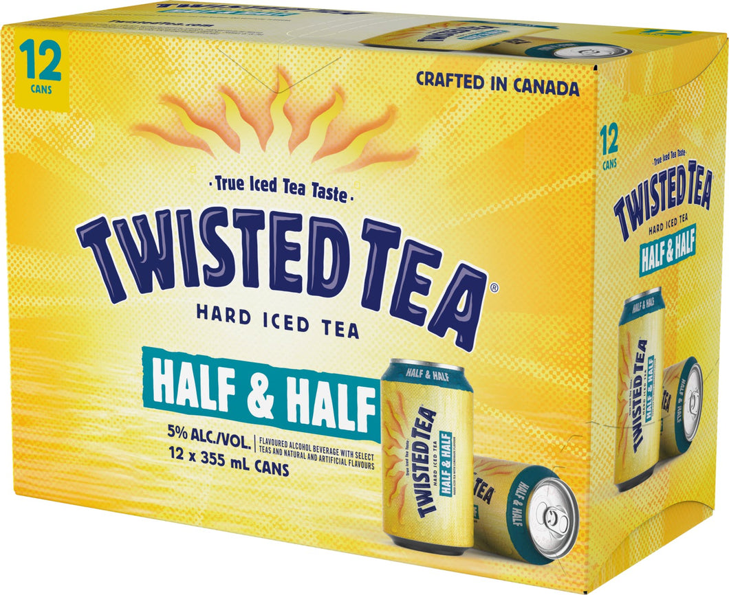 TWISTED TEA HALF & HALF 12C